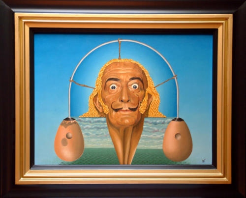 Salvador Dali,   1989    (60x80 cm)