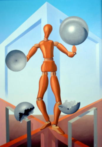 Balans,   Balance,   1999   (85x60 cm)