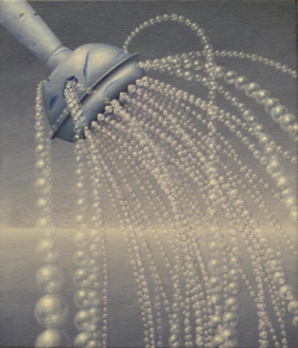 Het langzaam vallen van water,The slow fall of water, 2015    (35x30cm)